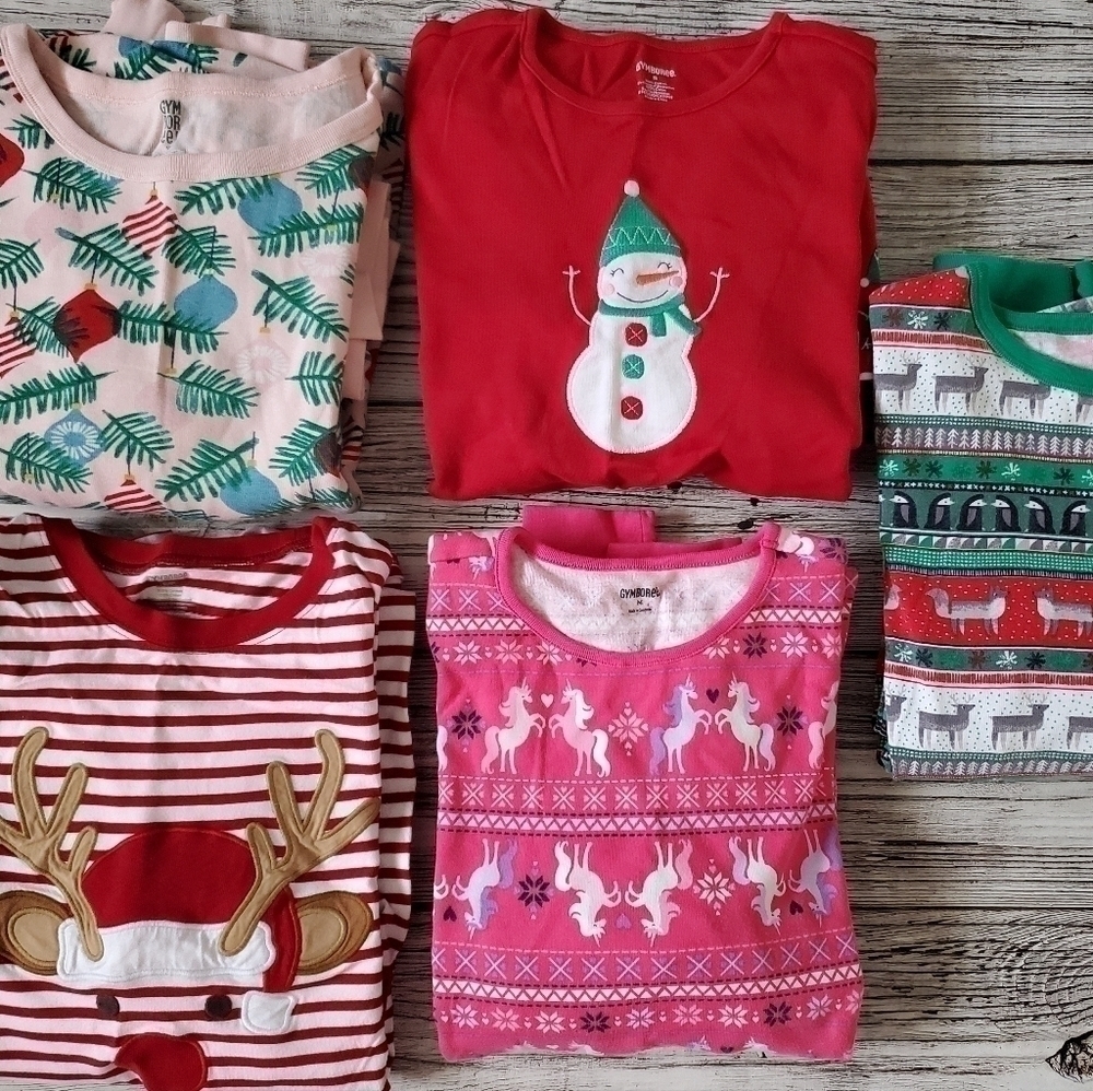 Bundle of 5 Pairs of PJs Gymboree Women Size Small and Medium EUC